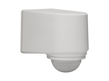 Détecteur de mouvement 220° Perry Electric Série ZERO mural IP44 blanc