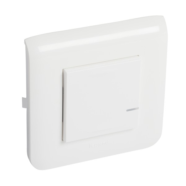 Commande sans fil pour éclairage ou prise connectée ou micromodule Legrand Mosaic with Netatmo – Blanc