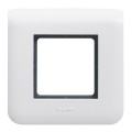 Support A Vis + Plaque De Finition 2 Modules Kheops - Blanc