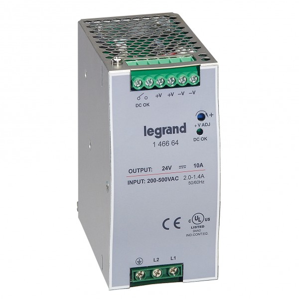 Legrand 146664 alimentation stabilisee a decoupage mono/biphasee 200 ...