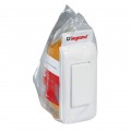 Kit Interrupteur Etroit - Blanc - Complet Avec Boîte Batibox