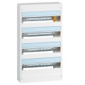 Tableau électrique Legrand Drivia 18 modules - 4 rangées - IP30 - IK05 - Blanc RAL 9003