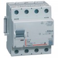 Interrupteur différentiel DX³-ID - vis/vis - 4P- 400V~-40A - type B - 300mA - départ bas