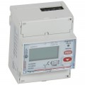 Compteur d'énergie triphasé emDX3 - MID- Raccordement direct 63a 4 modules - sort rs485 Legrand