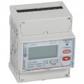 Compteur d'énergie triphasé emDX3 - MID - Raccordement ti 5 a - 4 modules - sort rs 485 Legrand