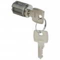 Barillet à clé type 455 - pour porte métal ou vitrée XL3 - avec 1 jeu 2 clés