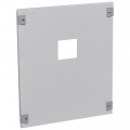 Plastron métal XL3 400 - pour 1 DPX 250/630 coffret / armoire - vertical - H 600