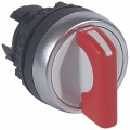 Osmoz compo - bouton tournant non lumineux - manette - 2 posit. fixes - rouge