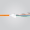 Câble optique OM 3 multimode - intérieur/extérieur mèches de verre - 6 fibres (Prix au mètre)