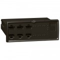 Bloc switches Ethernet 100 Mbits/s - 7 ports RJ45 - LCS² Legrand