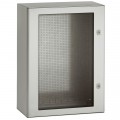 Coffret Atlantic inox - IP66 IK10 - 1000x800x300 mm - avec porte vitrée