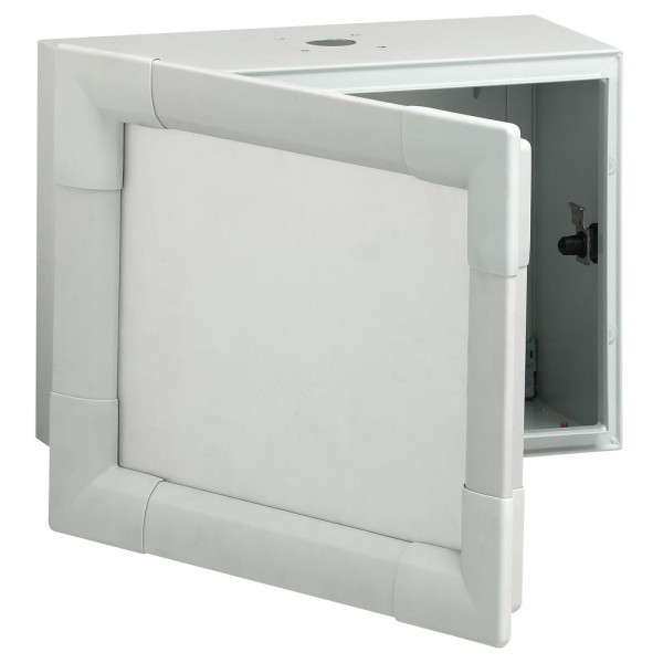 Pupitre de commande métal Atlantic axis - porte avant - 400x400x200 mm - Legrand - 035768