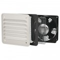 Ventilateur 30/160 m3/h - RAL 7032 - avec ouïe métal - IP32 IK10