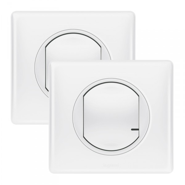 prêt à poser legrand va et vient sans fil celiane