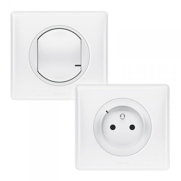 prise commandée par interrupteur legrand