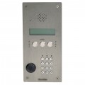 Platine digitale à défilement de noms inox 2.5 mm audio (1+n), clavier codé 
