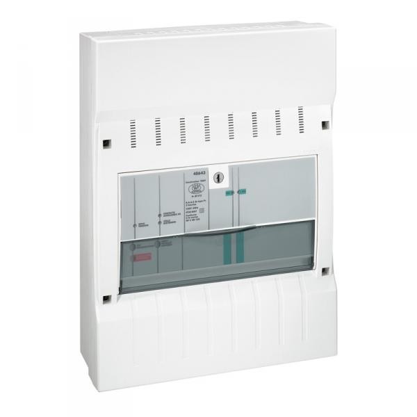 Bloc autonome d'alarme principal incendie type 2b - tableau d'alarme 8 boucles