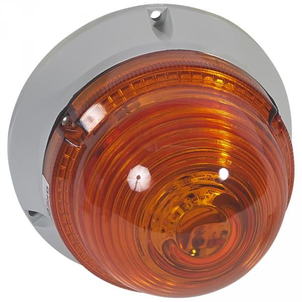 Feu à Led clignotant / fixe 55 candelas - 230 V~ - orange