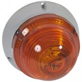 Feu à Led clignotant / fixe 55 candelas - 230 V~ - orange