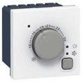 Thermostat d'ambiance électronique Legrand Mosaic - 5 à 30° C - 2 mod - blanc