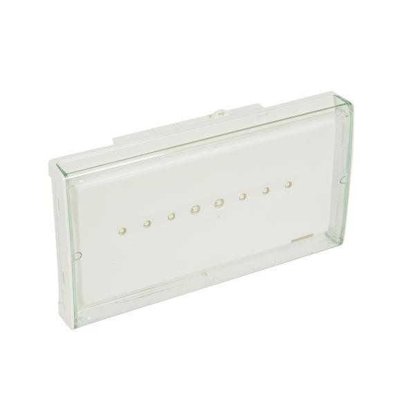 Luminaire sur source centralisée à leds - ip 43 - plastique - 45 lm - 24/48v=