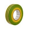 3m temflex 1500 ruban d'isolation électrique 20m x 19mm vert/jaune