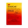 Scotchcode swb-2 carnet 120 étiquettes de marquage 19 x 19mm pour fils 6 à 8 mm