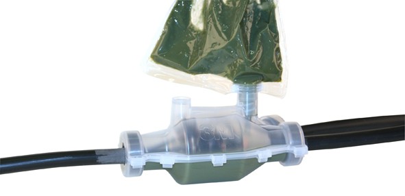 3m scotchcast trousse de dérivation coulée 92-nbb 1c gs avec connecteur