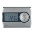Thermostat programmable en saillie à batterie Titane Gewiss
