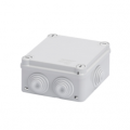 Boite Ip55 100x100x50 1/4t avec passe-fils