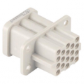 Ins.fem.32x13 17p+t 10a 250v sertir