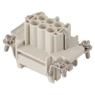 Ins.fem.44x27 6p+t 16a 500v lame p. - Gewiss - GW76053
