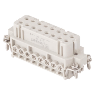 Ins.fem.66x16 16p+t 16a 250v vis a.p.