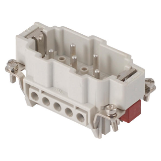 Insert mÂle 55x27 À vis 3p+2a+t 16a 830v
