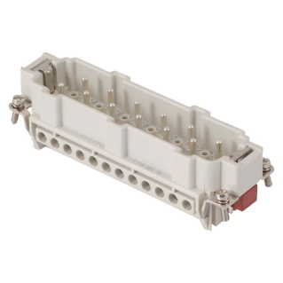 Ins. mÂle 104x27 À vis 10p+2a+t 16a 830v