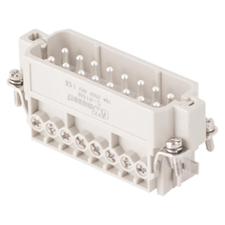 Ins.mÂl.66x16 16p+t 16a 250v vis a.p.