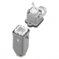 Conn.21x21 3p+t 10a 250v enc/v pg11