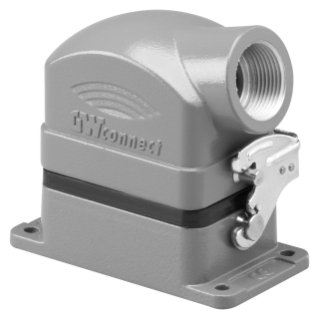 Conn.44x27 6p+t 16a 500v enc/l pg16