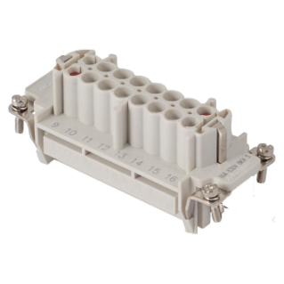 Ins.fem.77x27 6p+2p+t 16a 830v lame p. - Gewiss - GW77019