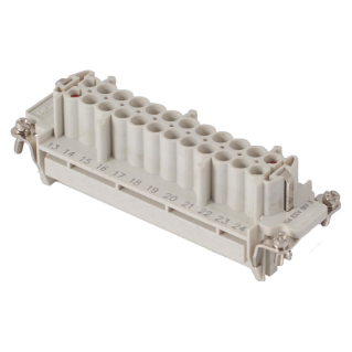 Ins.fem.104x27 10p+2p+t 16a 830v lame p. - Gewiss - GW77041