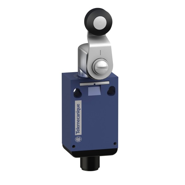 Telemecanique osisense xc - nc+no brusque, levier à galet en plastique, m12
