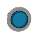 Harmony xb4 - tête bouton pousser-pousser lum - ø22 - flush - dépassant - bleu