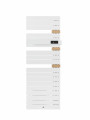 Radiateur sèche-serviettes soufflant 1500W Thermor Allure3 classique mât à droite blanc granit