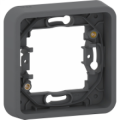 Cadre Gris 1 Poste Mureva Styl Schneider Electric – Encastré - IP55 - IK08