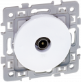 Prise TV Simple Blanche Square Eur’Ohm