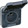 Oxxo pc 2p+t gris saillie ip55 