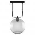 Ldv 1906 globe suspension verre fumé ledvance