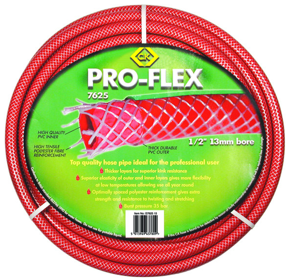 Tuyau d'arrosage pro-flex 15 m