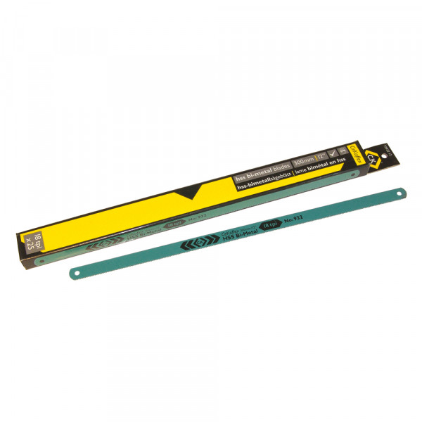 Jeu de 25 lames prof. de scie à métaux 18 tpi 300 mm