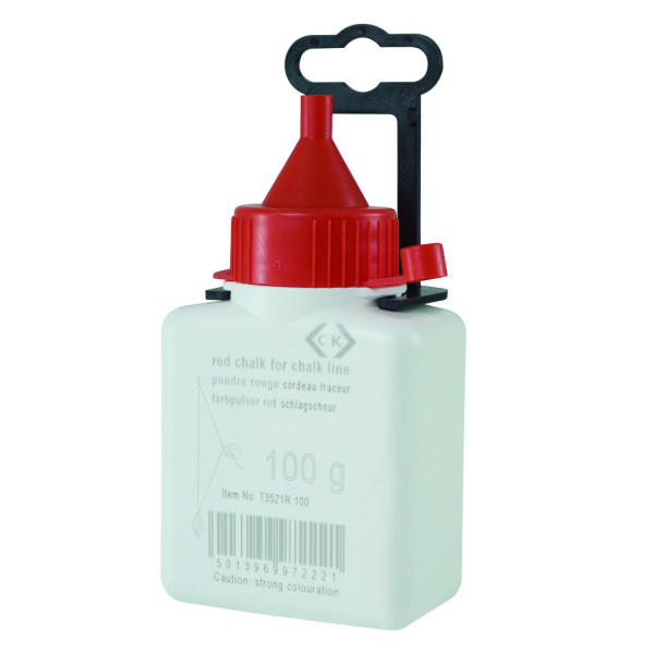 Poudre rouge pour cordeau traceur  100 g
